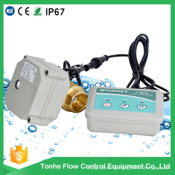 Dn20 with Indicator Brass Sensor Water Leak Detection Detector System Valve